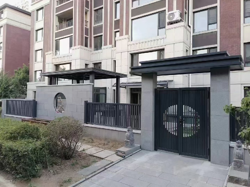 鋁藝電動門-PK8-158